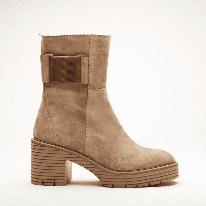 SOFTWAVES Bottines MONDEZ sahara