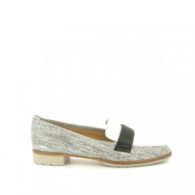 Mocassin Brunate gris/blanc