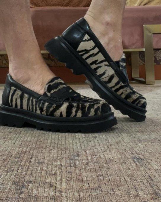 SOFTWAVES  MALVA VELOURS ZEBRE