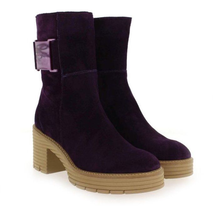 SOFTWAVES Bottines MONTEZ violet