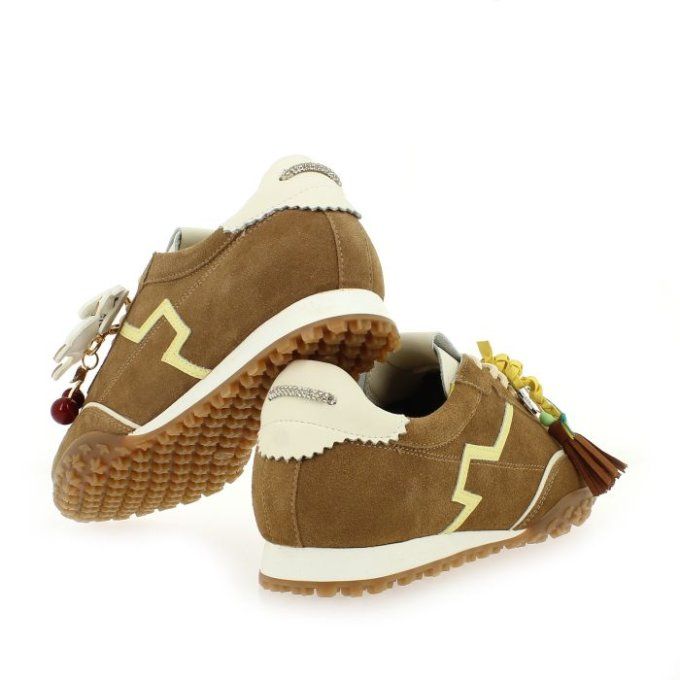 GIO+ SNEAKERS CIELO CAMEL 