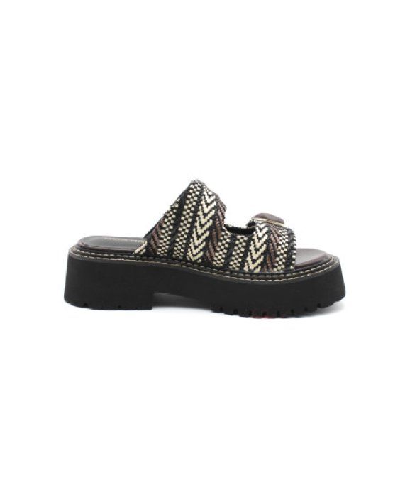 NOA HARMON Mules TWEED deux brides