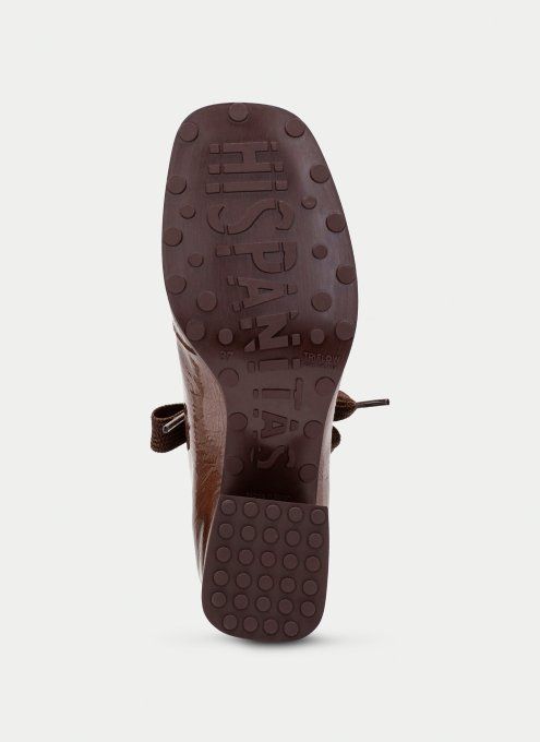 HISPANITAS BOTTINES VERNIS A LACETS