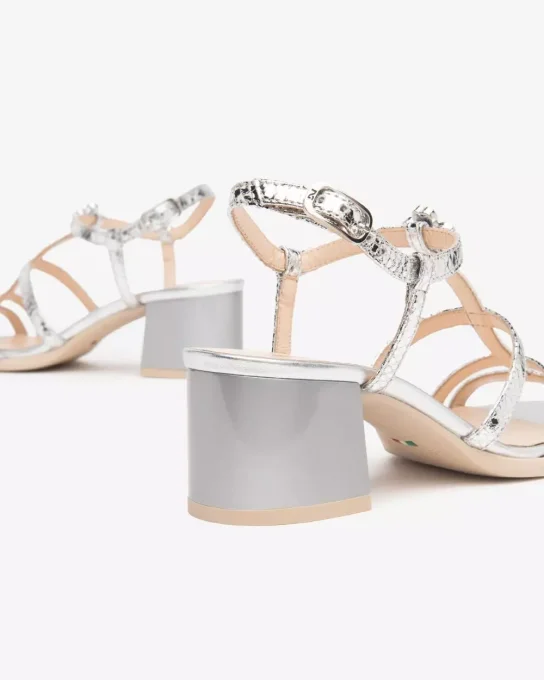 NERO GIARDINI NU Pieds argenté