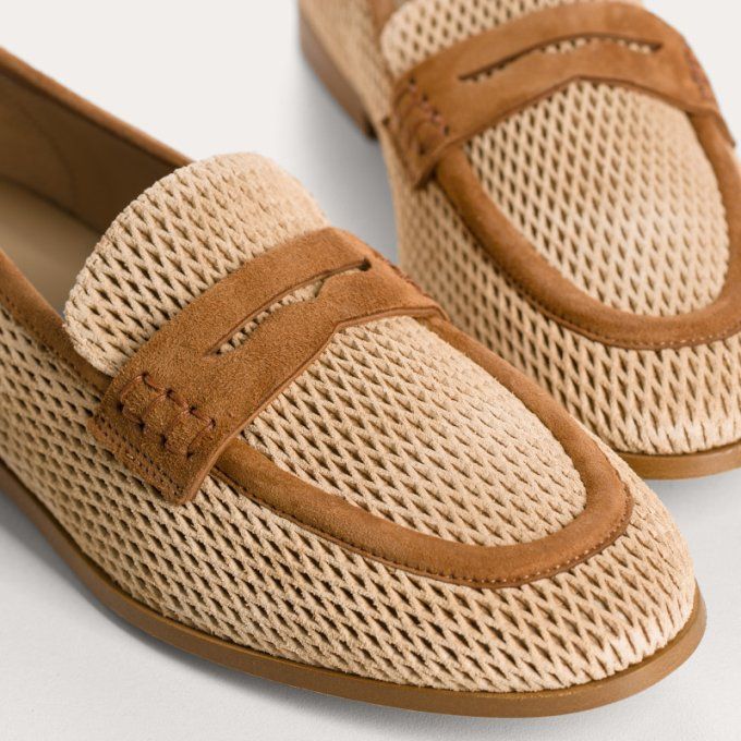 REQINS Mocassins Florine ajouré