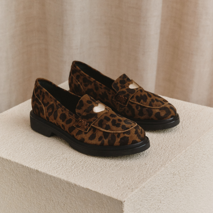 REQINS MOCASSIN JACK VELOURS VISON
