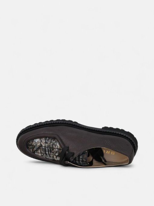 BRUNATE DERBY CUIR NOIR